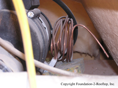 Jetted tub pump motor never had its bond wire hooked up.