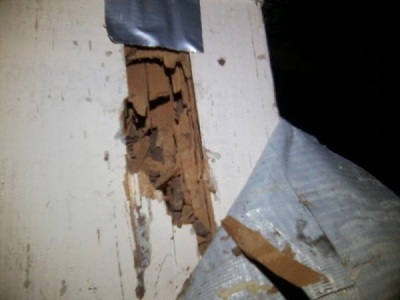 Hmmmm. I wonder who's fingerprints you'd find on this duct tape?